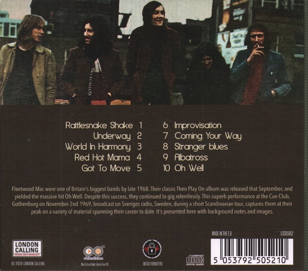 Fleetwood Mac - Gothenburg 1969 - Cd