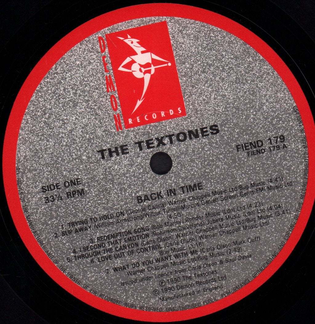 Textones - Back In Time - Lp