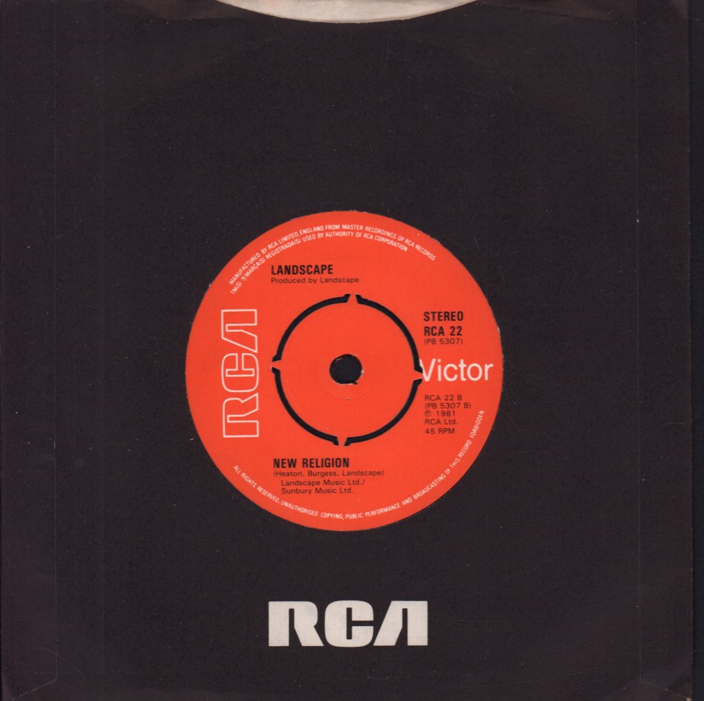 Landscape - Einstein A Go-Go - 7 Inch
