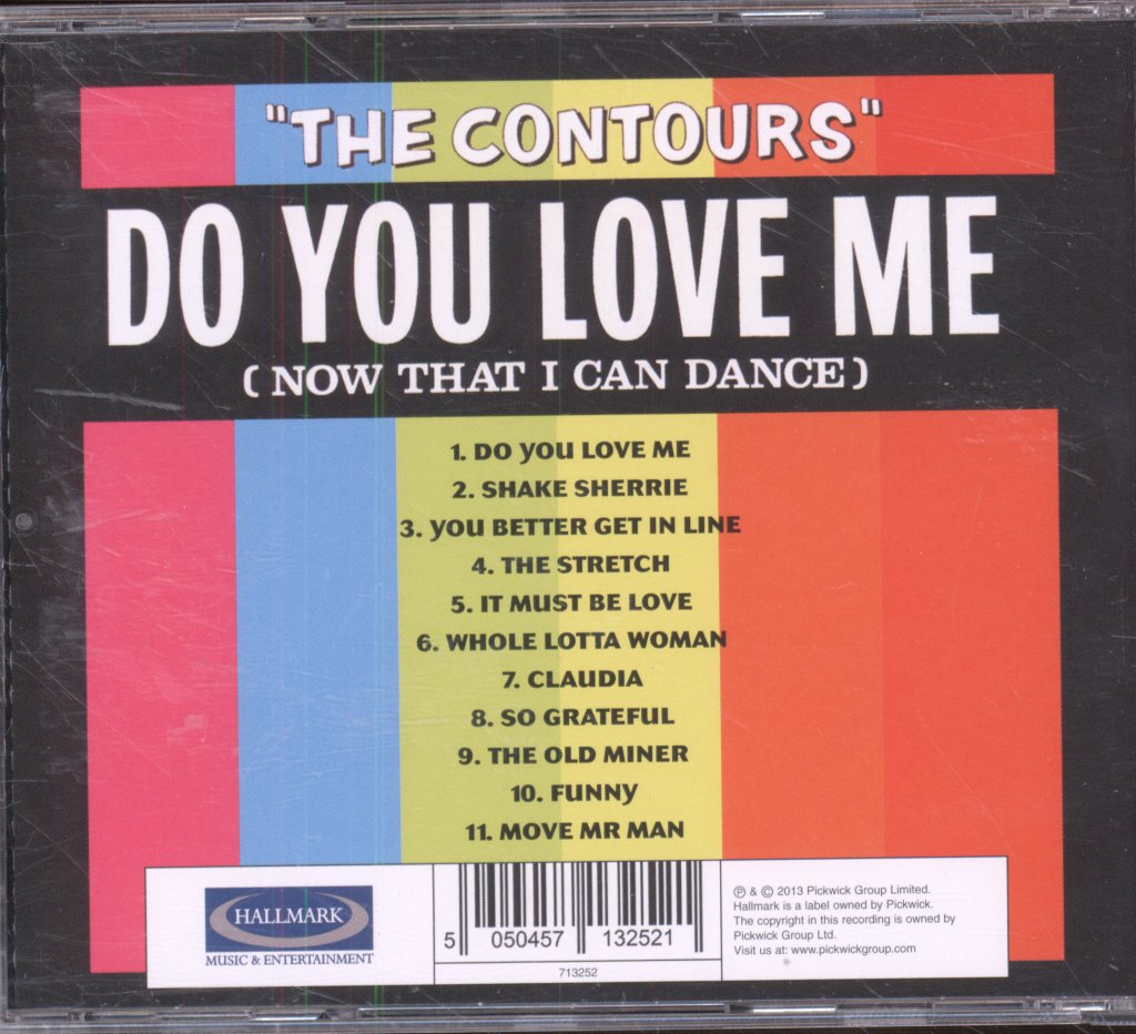 Contours - Do You Love Me (Now That I Can Dance) - Cd
