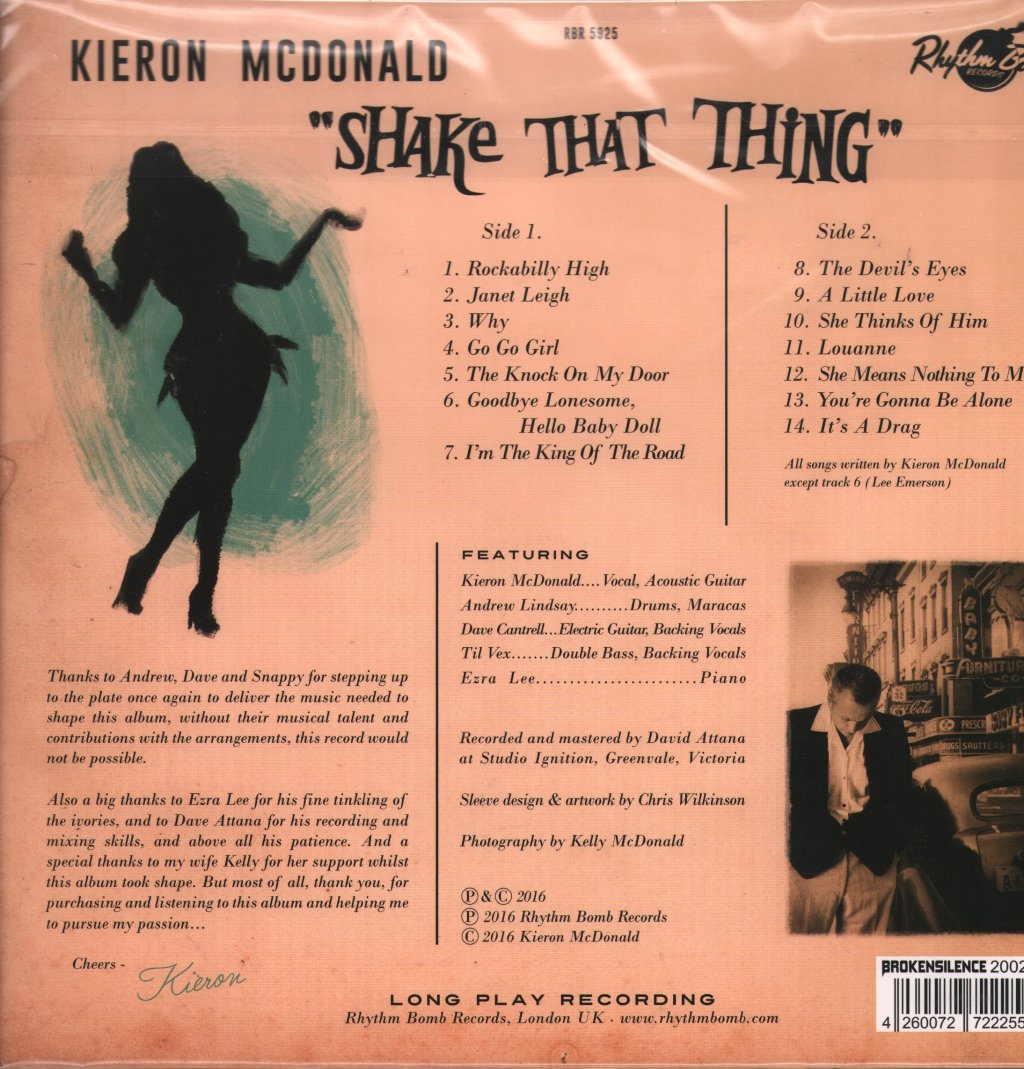 Kieron McDonald - Shake That Thing - Lp