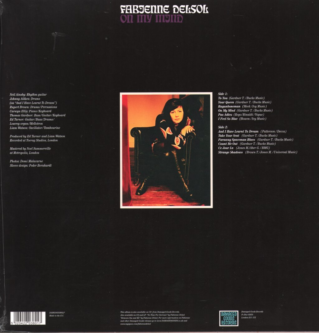 Fabienne Delsol - On My Mind - Lp