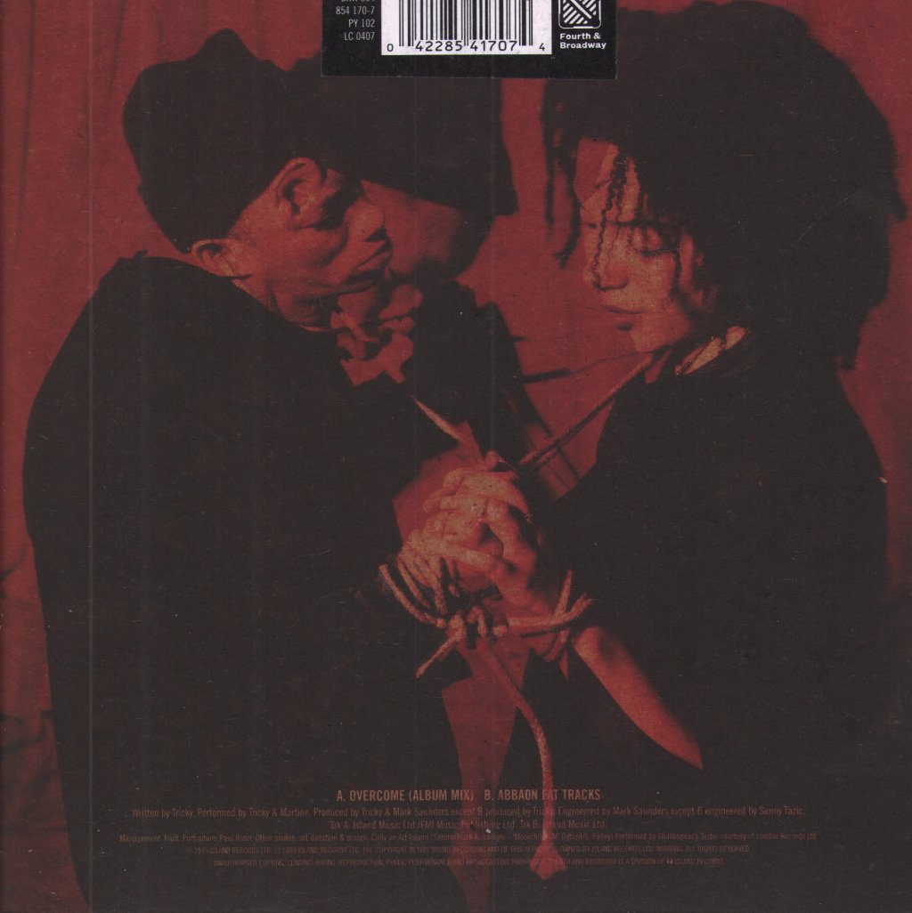 Tricky - Overcome - 7 Inch
