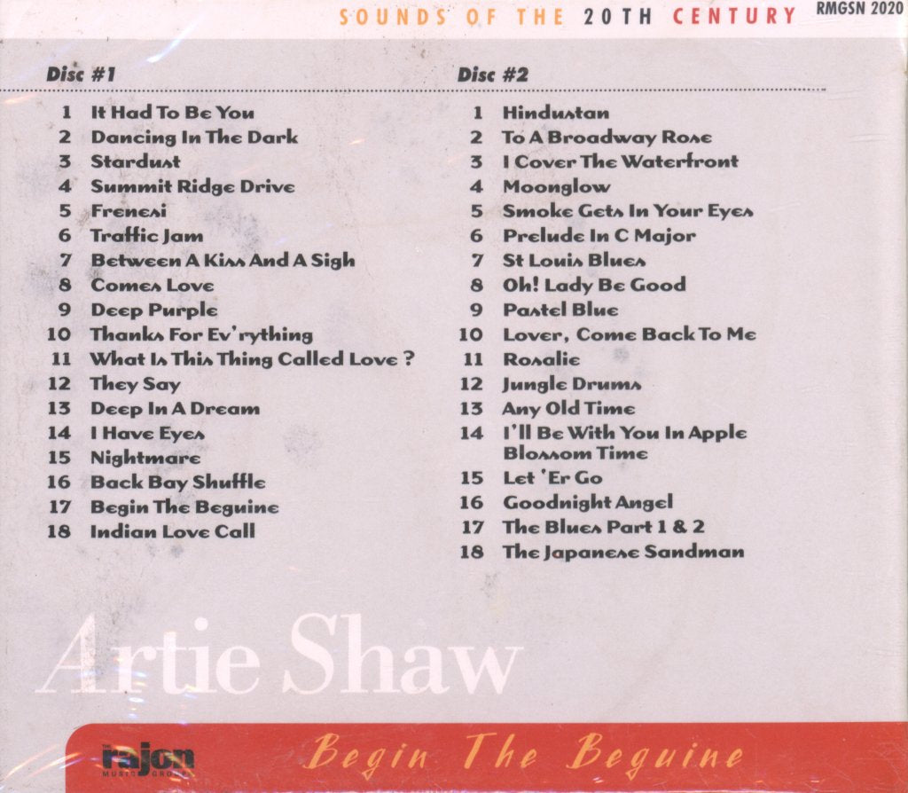 Artie Shaw - Begin The Beguine - Cd Set