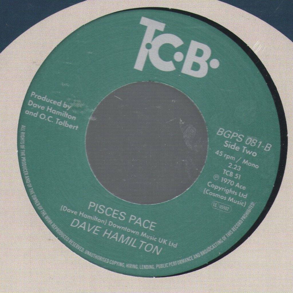 Dave Hamilton - Deacons - 7 Inch