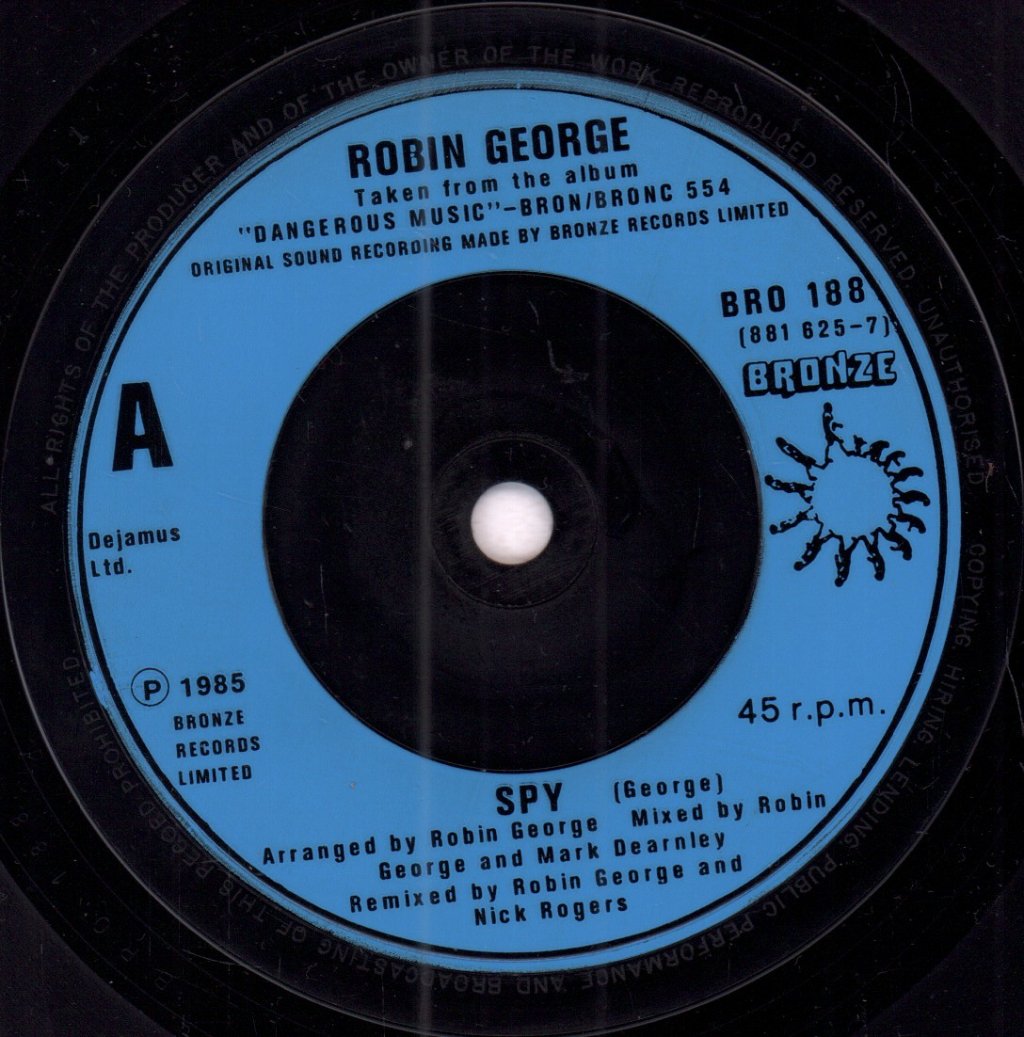 Robin George - Spy - 7 Inch