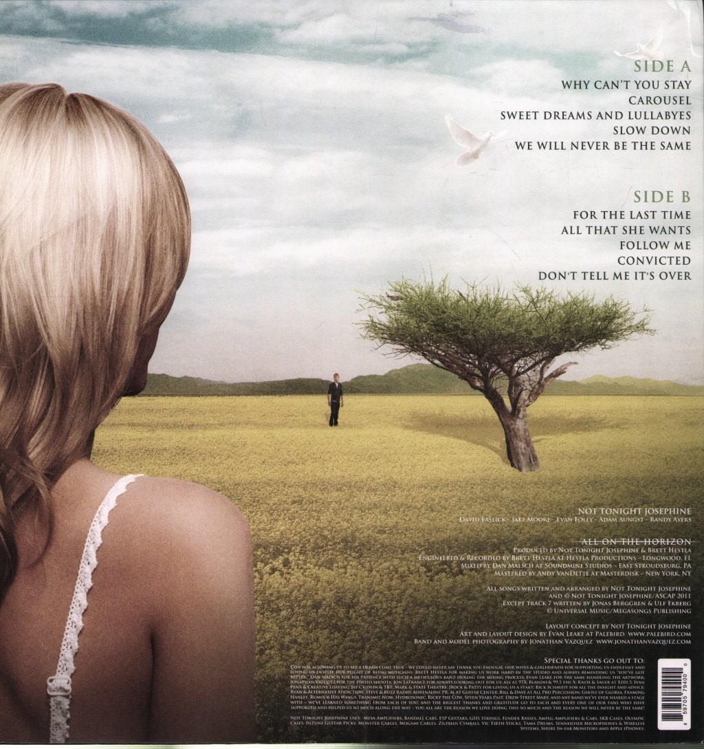 Not Tonight Josephine - All On The Horizon - Lp