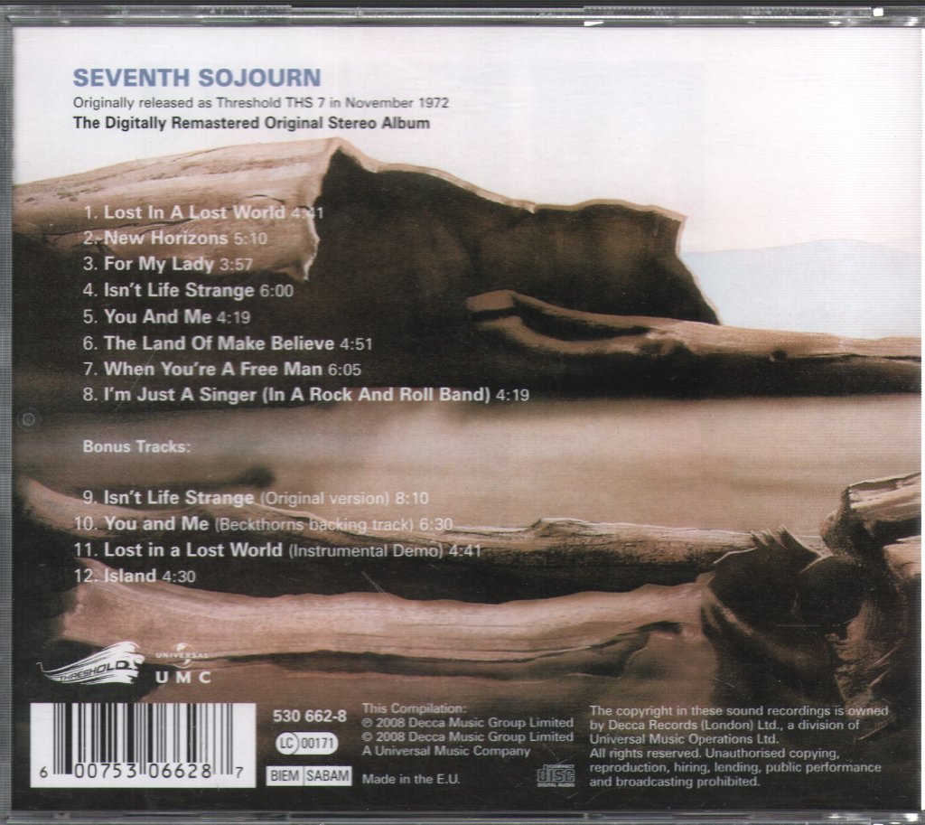 Moody Blues - Seventh Sojourn - Cd