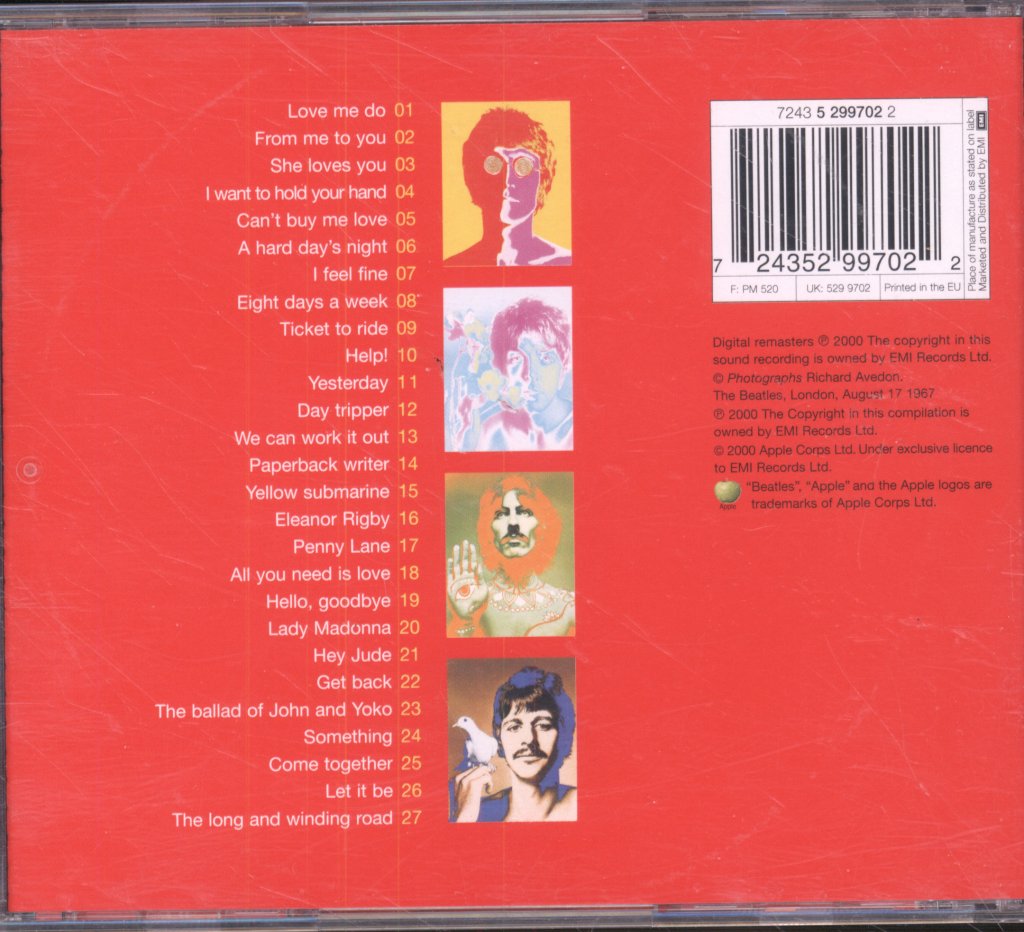 Beatles - 1 - Cd