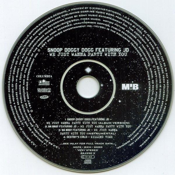 Snoop Doggy Dogg Featuring Jd - We Just Wanna Party With You - Cd