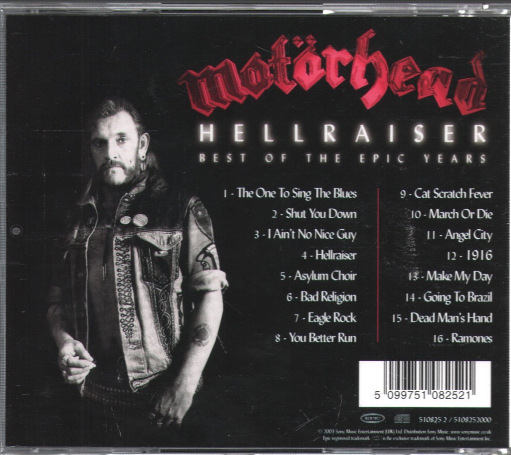 Motorhead - Hellraiser - Best Of The Epic Years - Cd