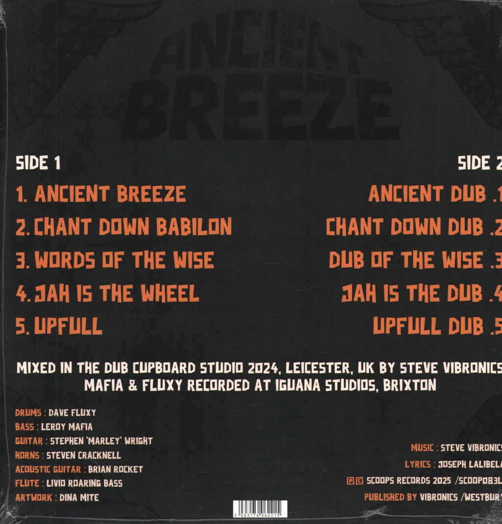 Joseph Lalibela Meets Vibronics and The Mafia & Fluxy Band - Ancient Breeze - Lp