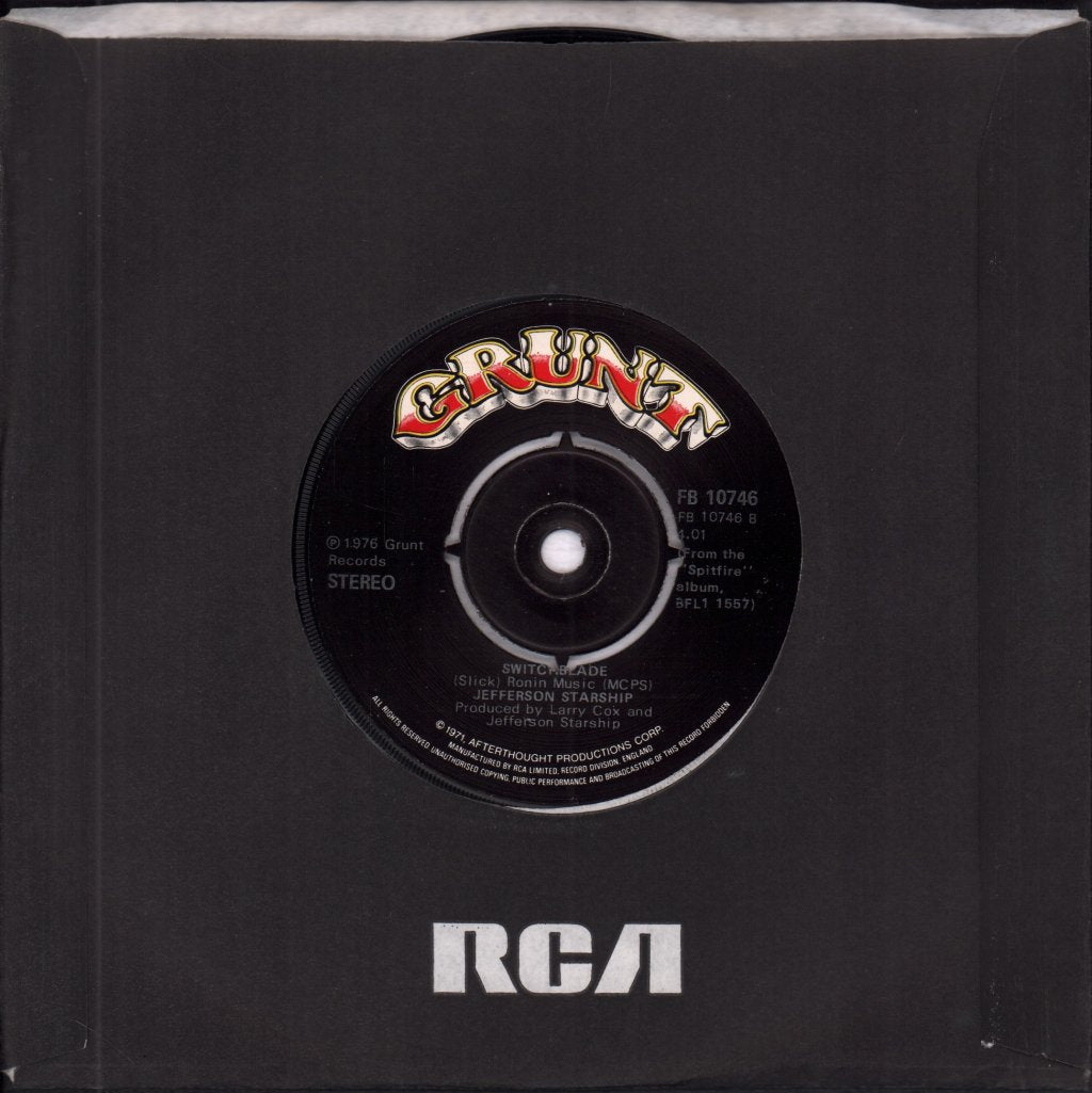 Jefferson Starship - With Your Love - 7 Inch