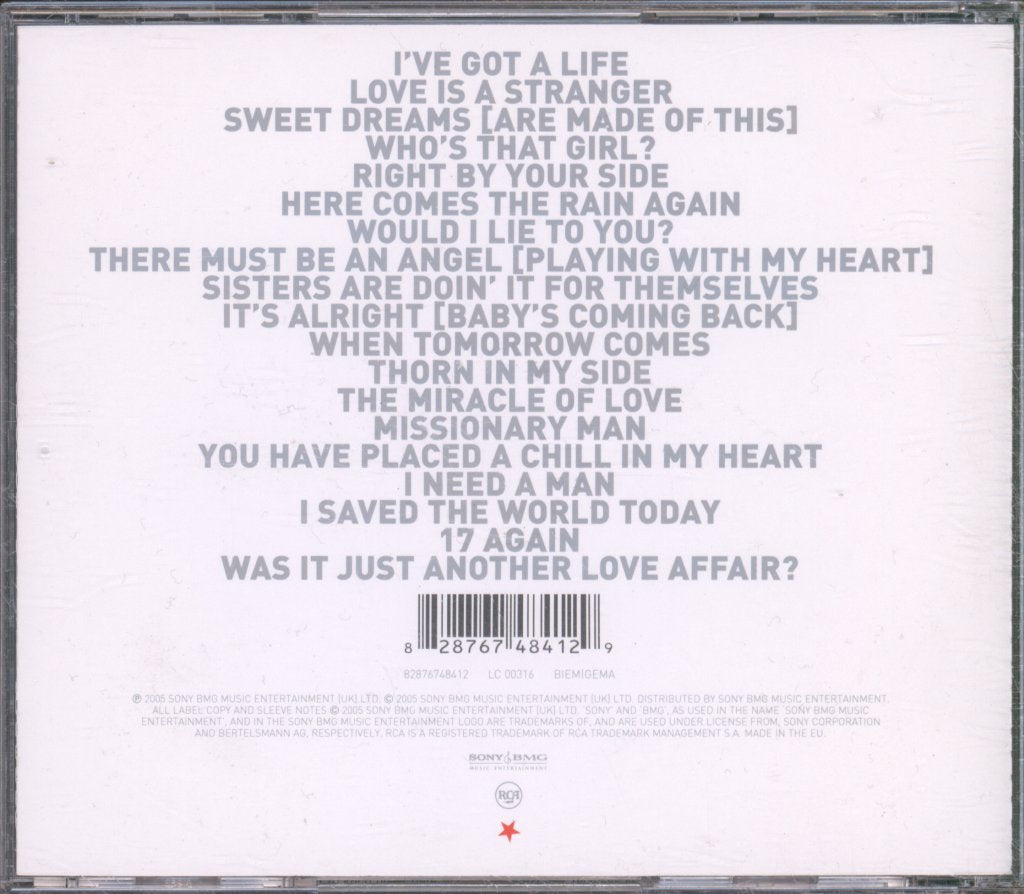 Eurythmics - Ultimate Collection - Cd