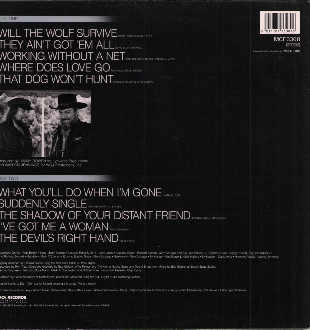 Waylon Jennings - Will The Wolf Survive - Lp
