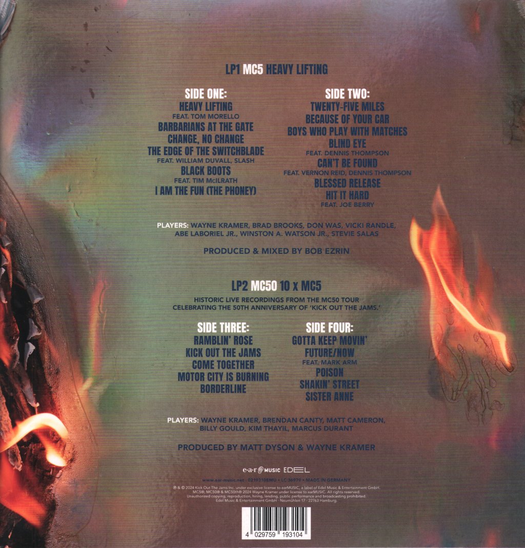 MC5 - Heavy Lifting - Double Lp