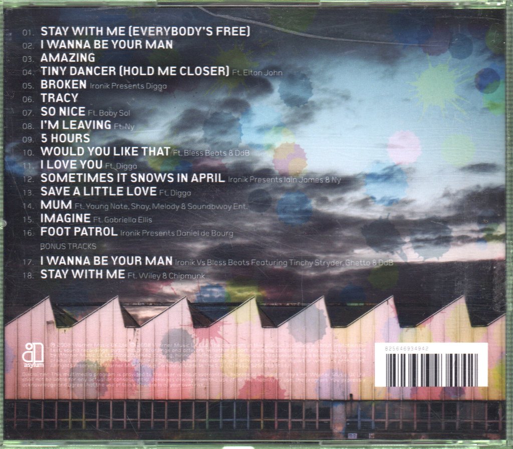 Ironik - No Point In Wasting Tears - Cd