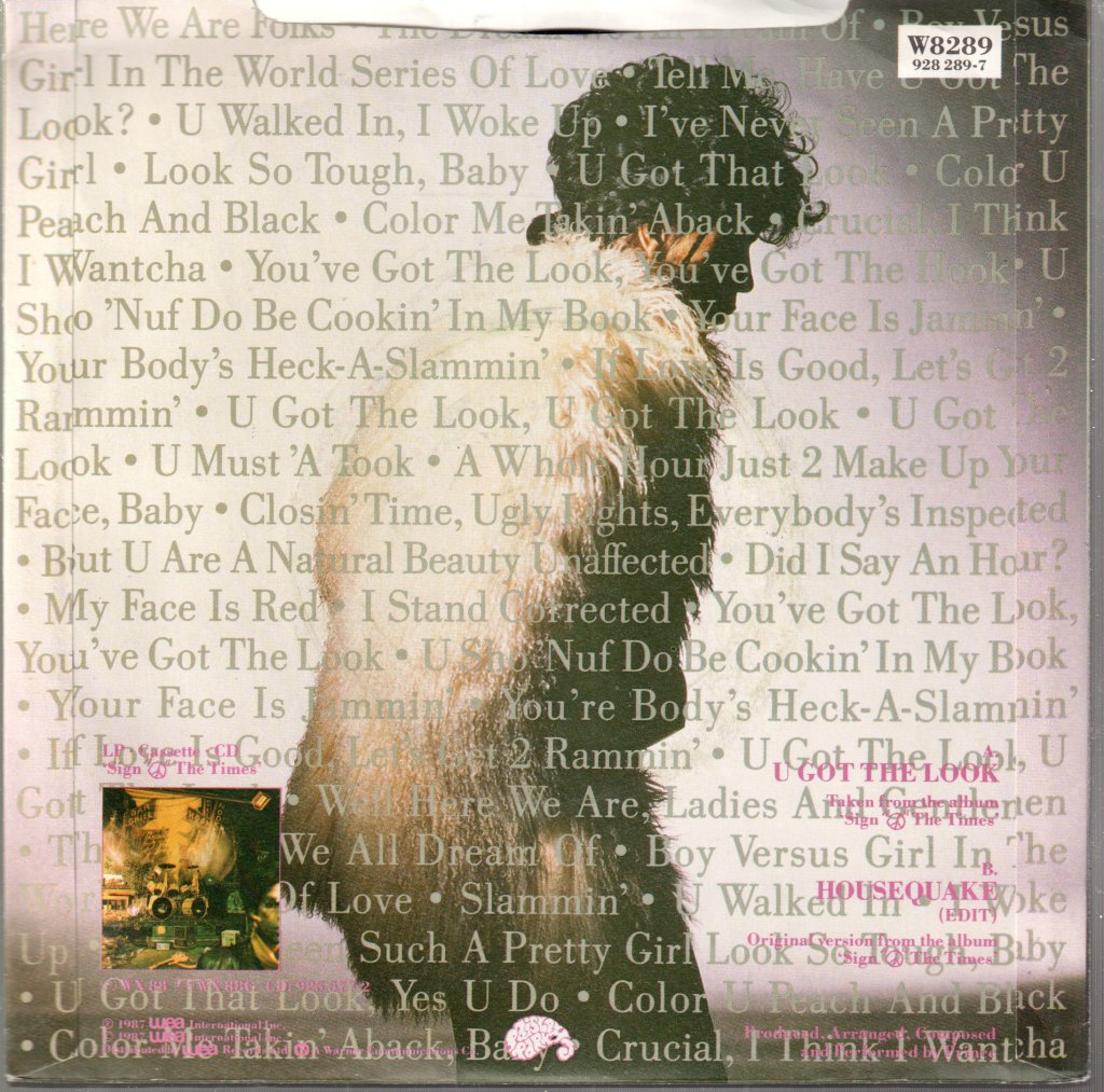 Prince - U Got The Look - 7 Inch