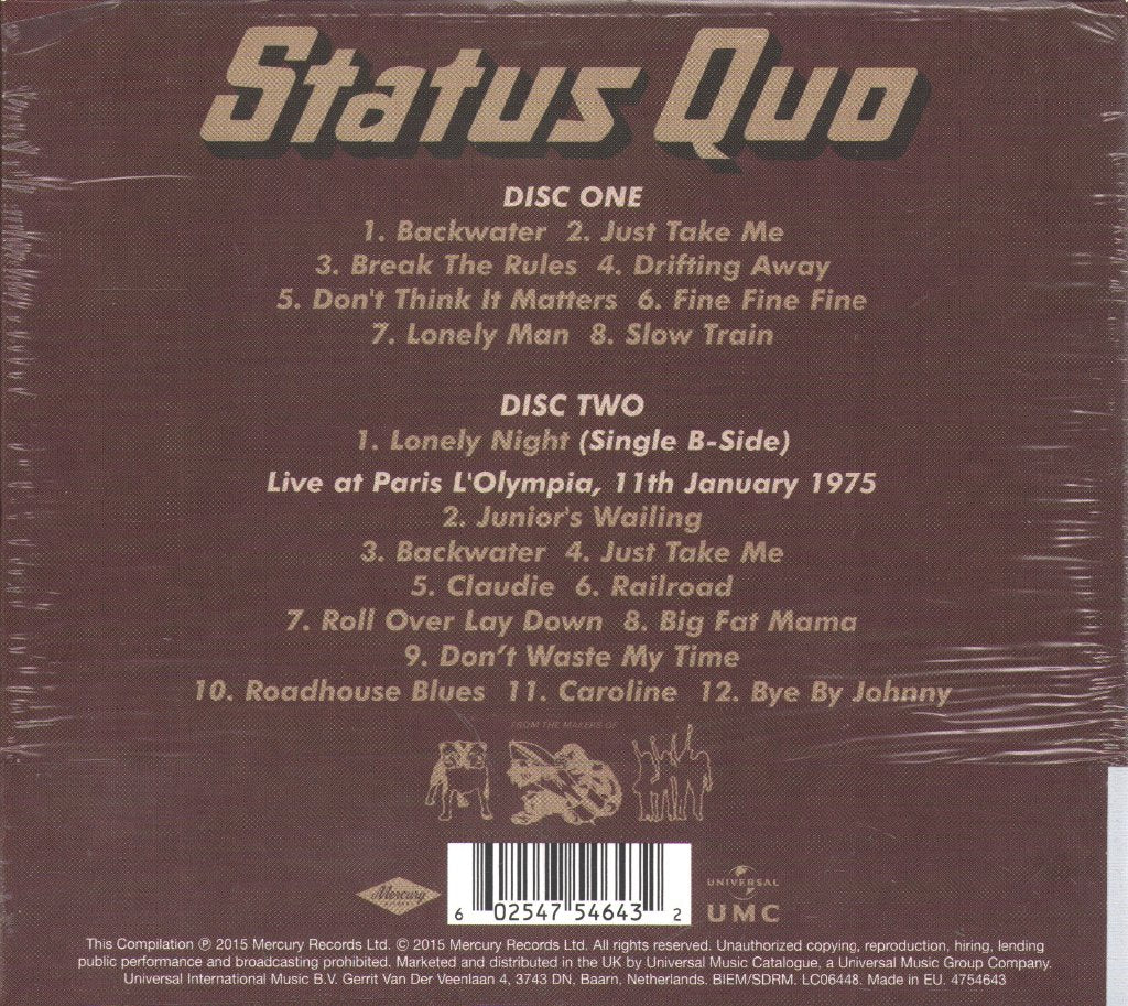 Status Quo - Quo - Cd Set