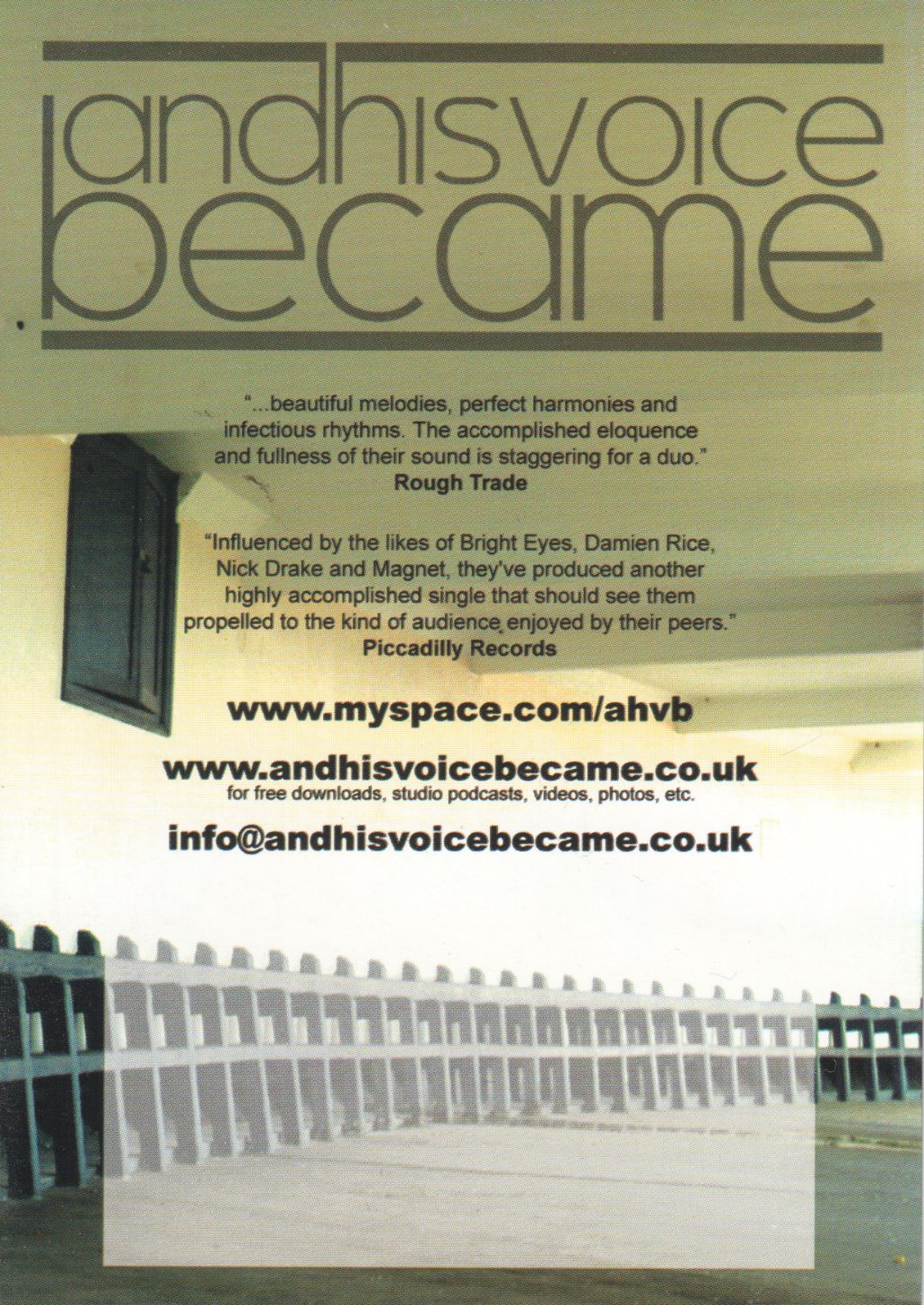 Spare Snare / And His Voice Became - Spare Snare / And His Voice Became - 7 Inch