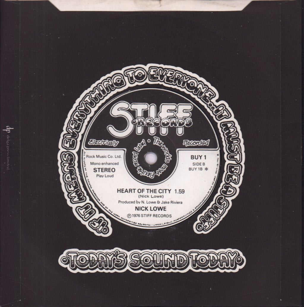 Nick Lowe - So It Goes - 7 Inch