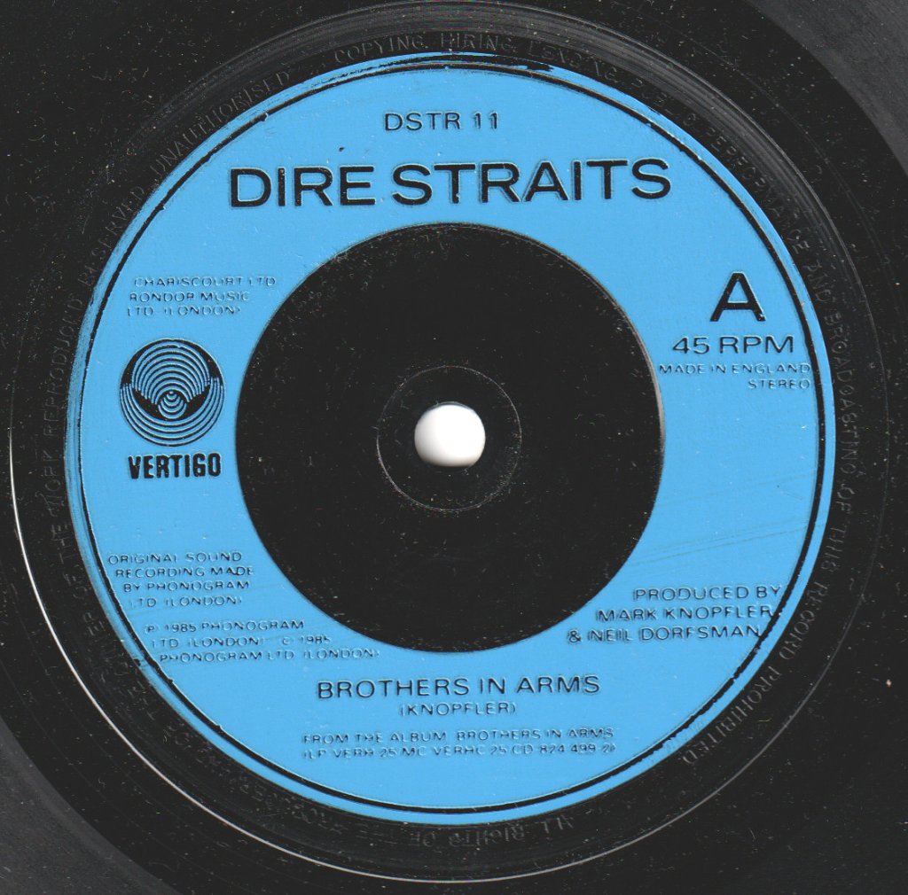 Dire Straits - Brothers In Arms - 7 Inch