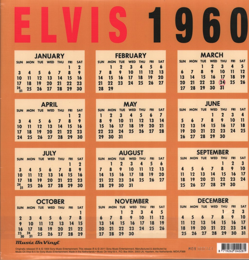 Elvis Presley - A Date With Elvis - Lp