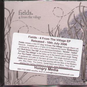 Fields (Indie Group) - 4 From The Village - Cdr