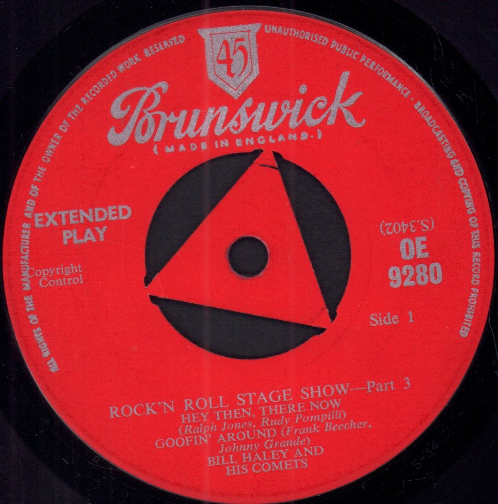 Bill Haley And His Comets - Rock N Roll Stage Show Part 3 - 7 Inch