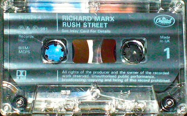 Richard Marx - Rush Street - Cassette