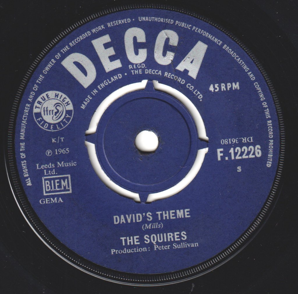 Squires - Pop The Question - 7 Inch