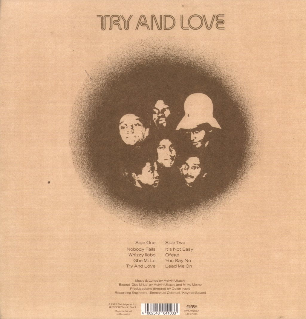 Ofege - Try and Love - Lp
