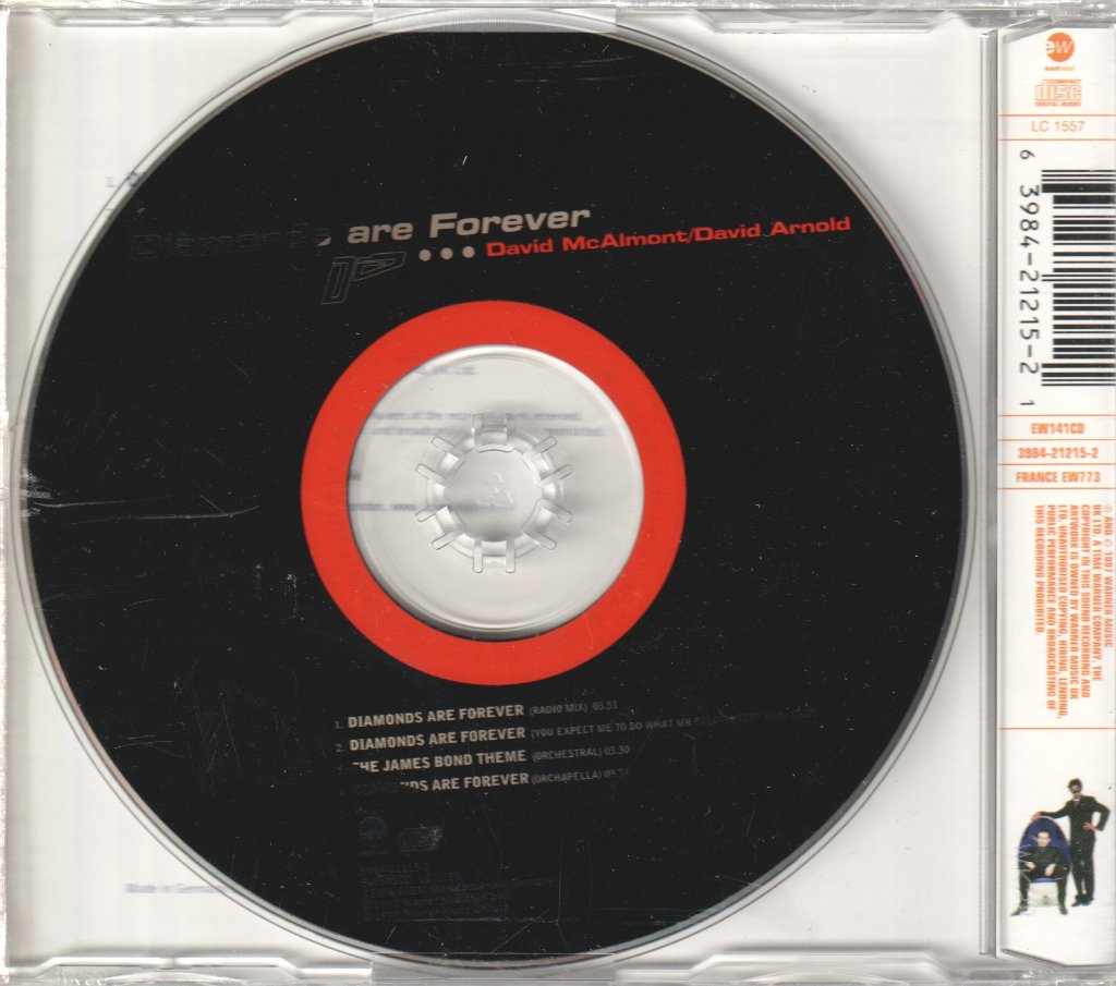 David Mcalmont/David Arnold - Diamonds Are Forever - Cd