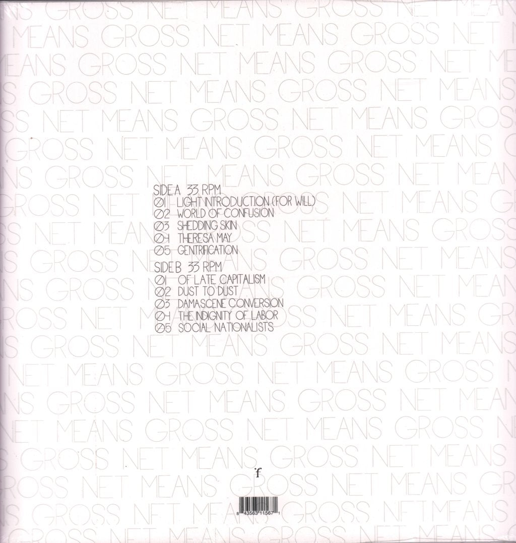 Gross Net - Gross Net Means Gross Net - Lp