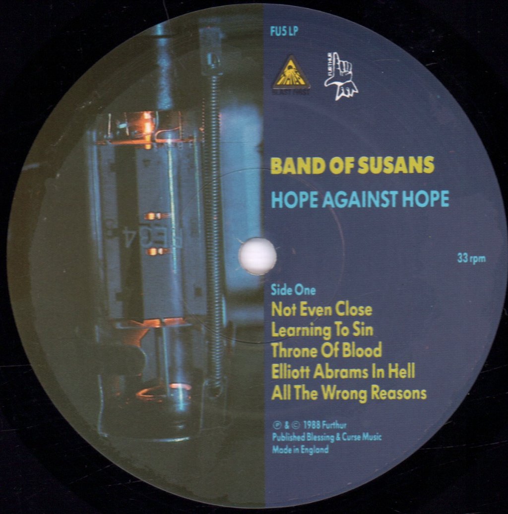 Band Of Susans - Hope Against Hope - Lp