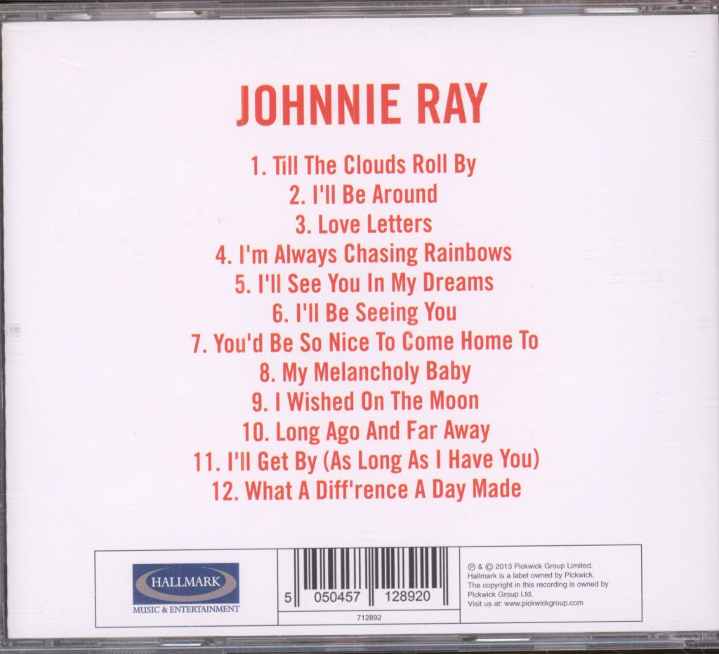 Johnnie Ray - Johnnie Ray - Cd