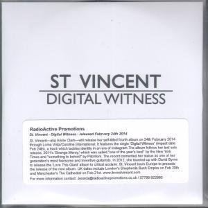St Vincent - Digital Witness - Cdr
