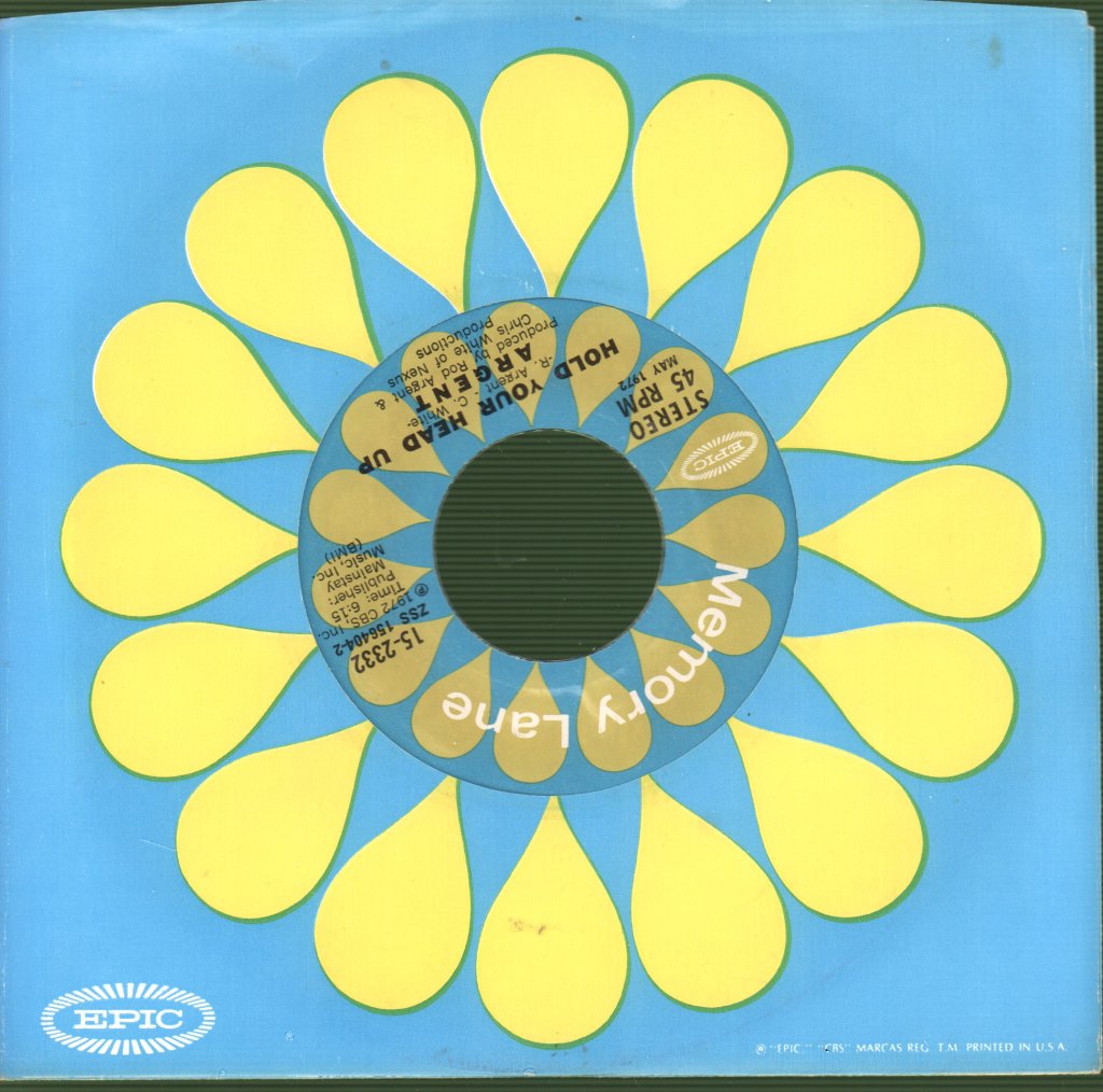 Argent - God Gave Rock And Roll To You - 7 Inch