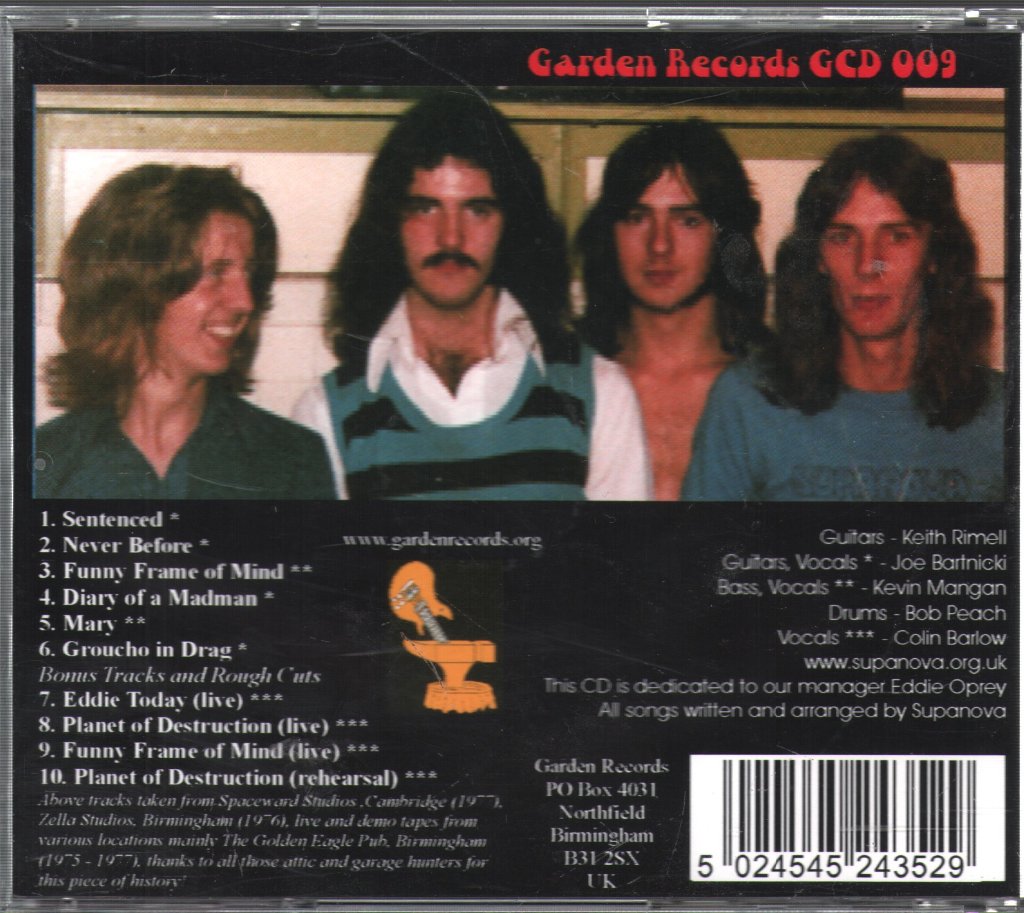 Supanova - 100 Miles From Heaven: The Complete Works 1975-1977 - Cd