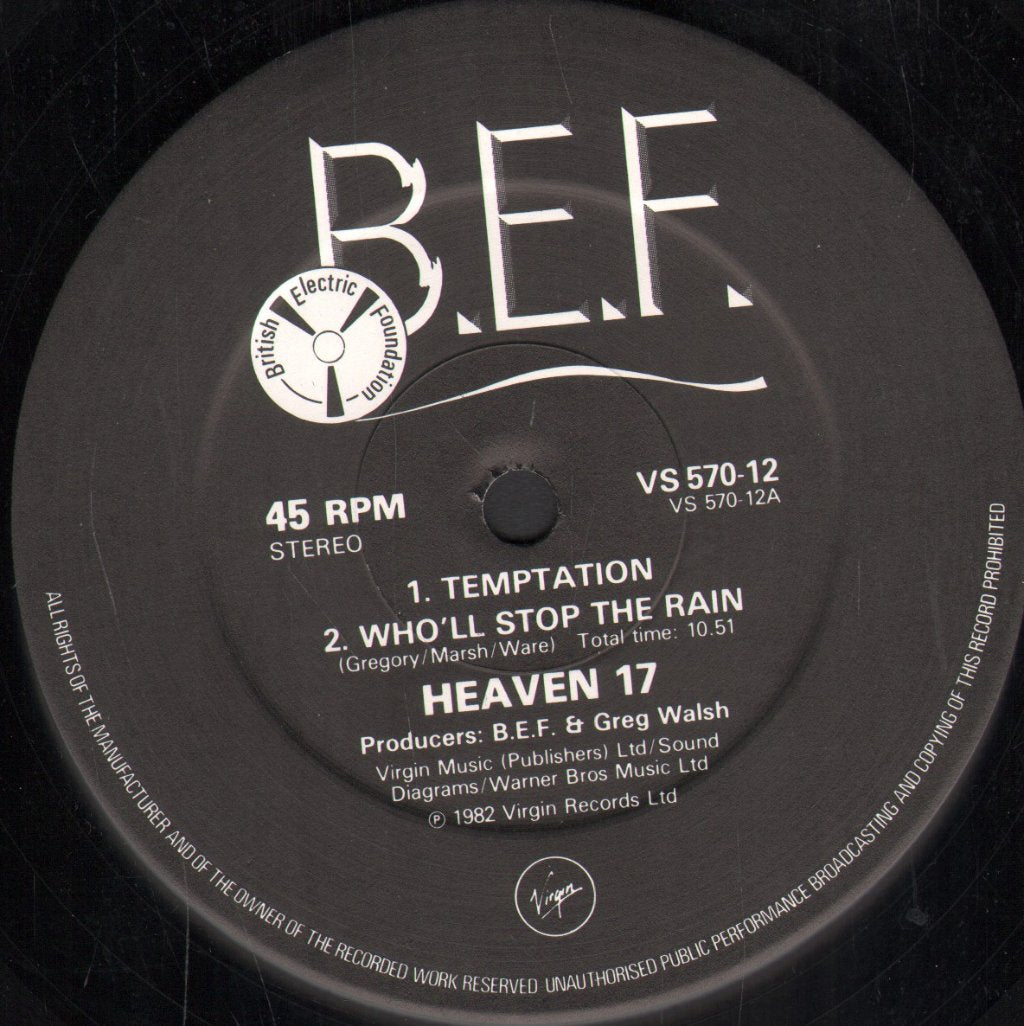 Heaven 17 - Temptation - 12 Inch