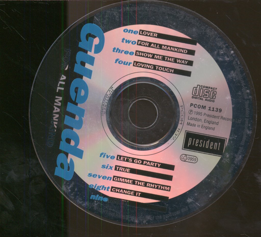 Guenda - For All Mankind - Cd