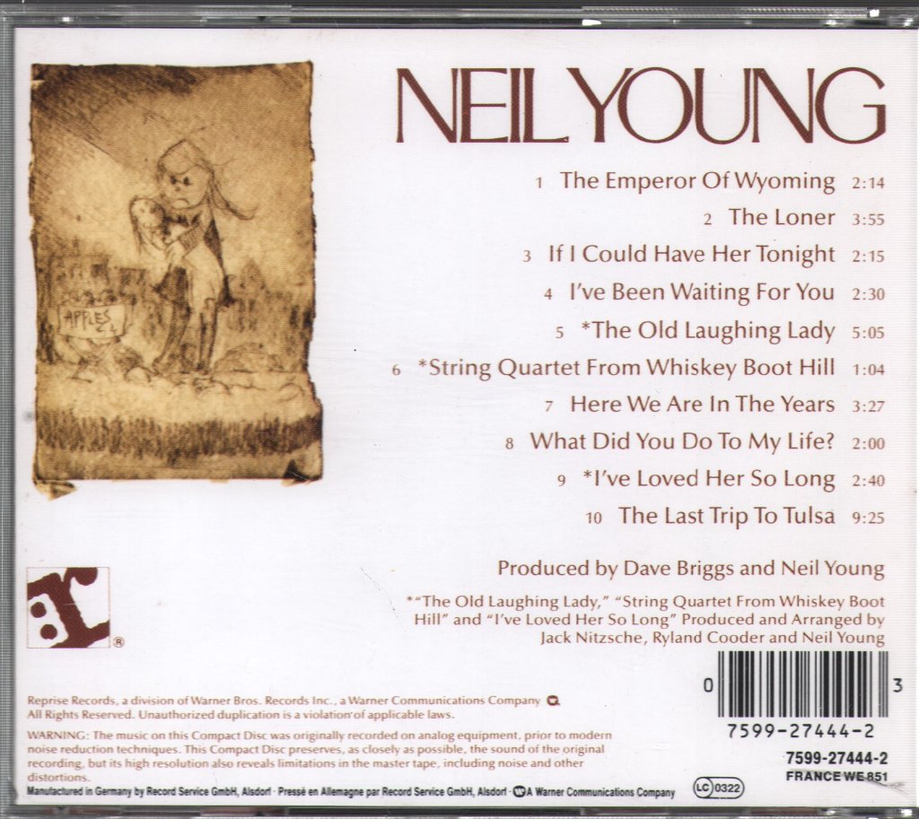 Neil Young - Neil Young - Cd