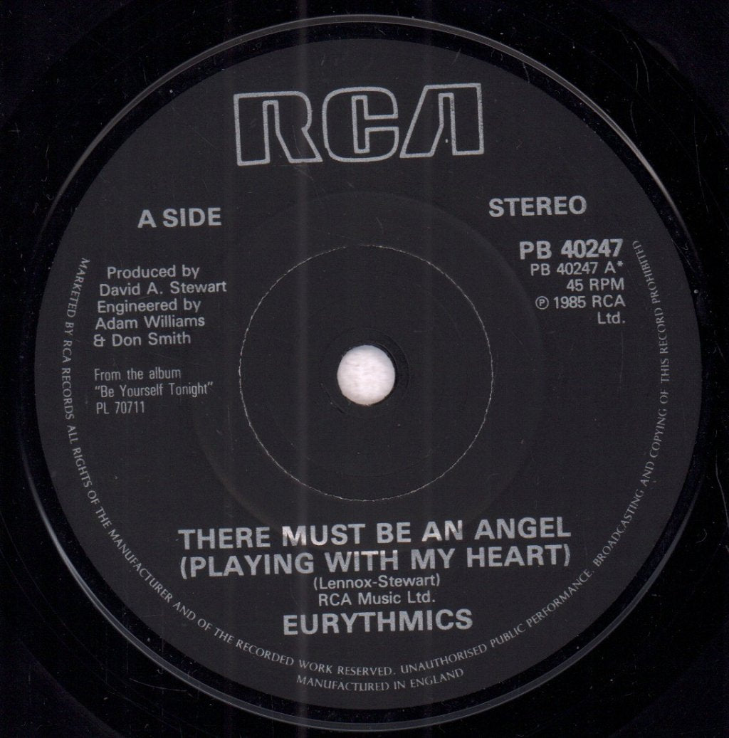 Eurythmics - There Must Be An Angel - 7 Inch