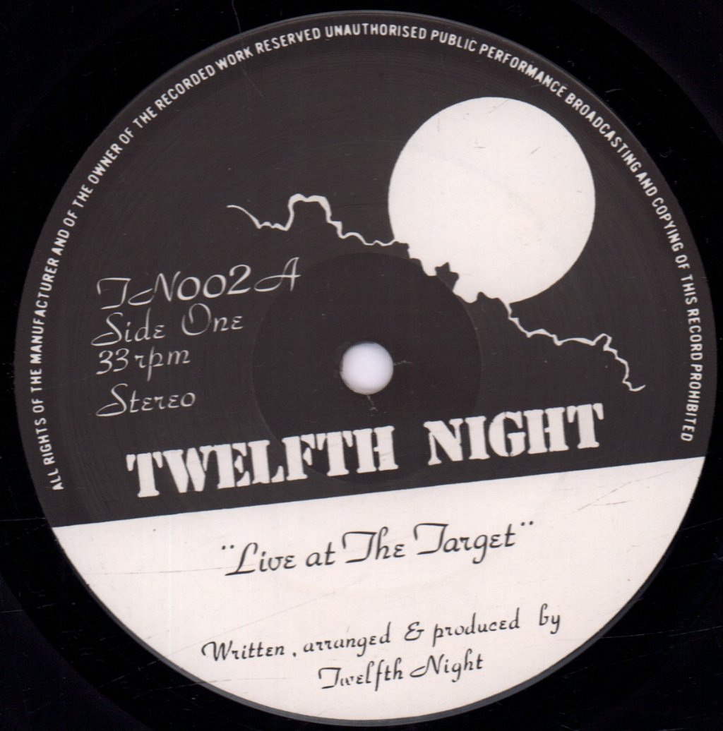 Twelfth Night (80'S Prog) - Live At The Target - Lp