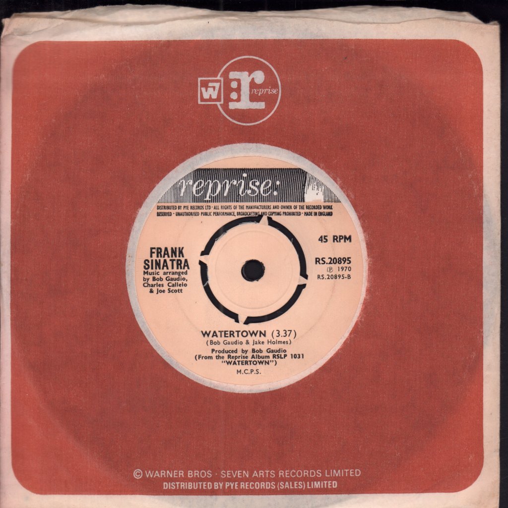 Frank Sinatra - I Would Be In Love Anyway - 7 Inch