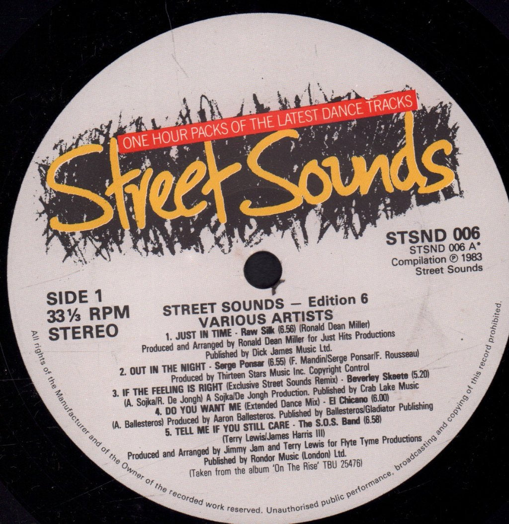 Various Artists - Street Sounds Edition 6 - Lp