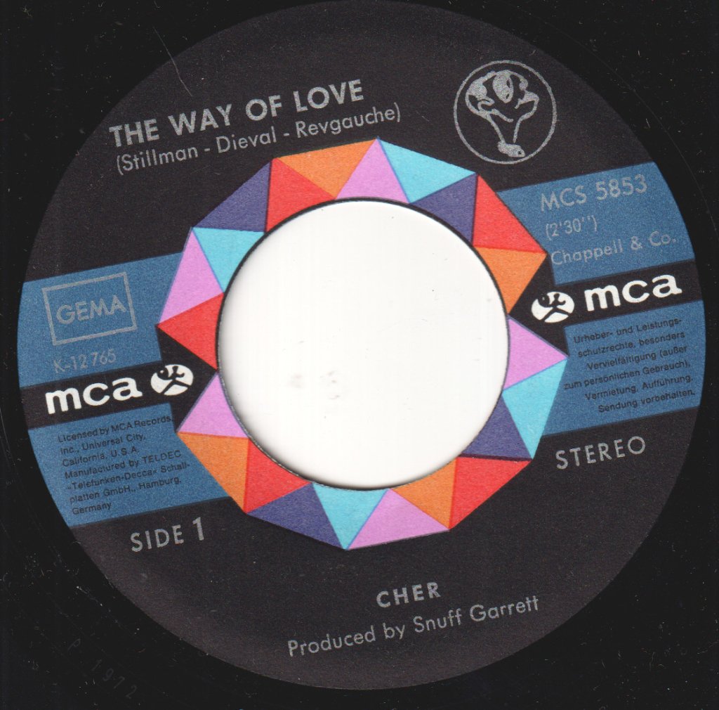 Cher - Way Of Love - 7 Inch