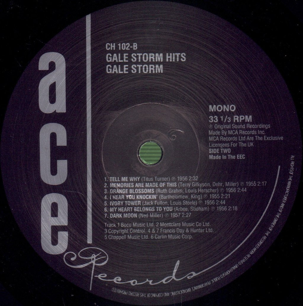 Gale Storm - Hits - Lp