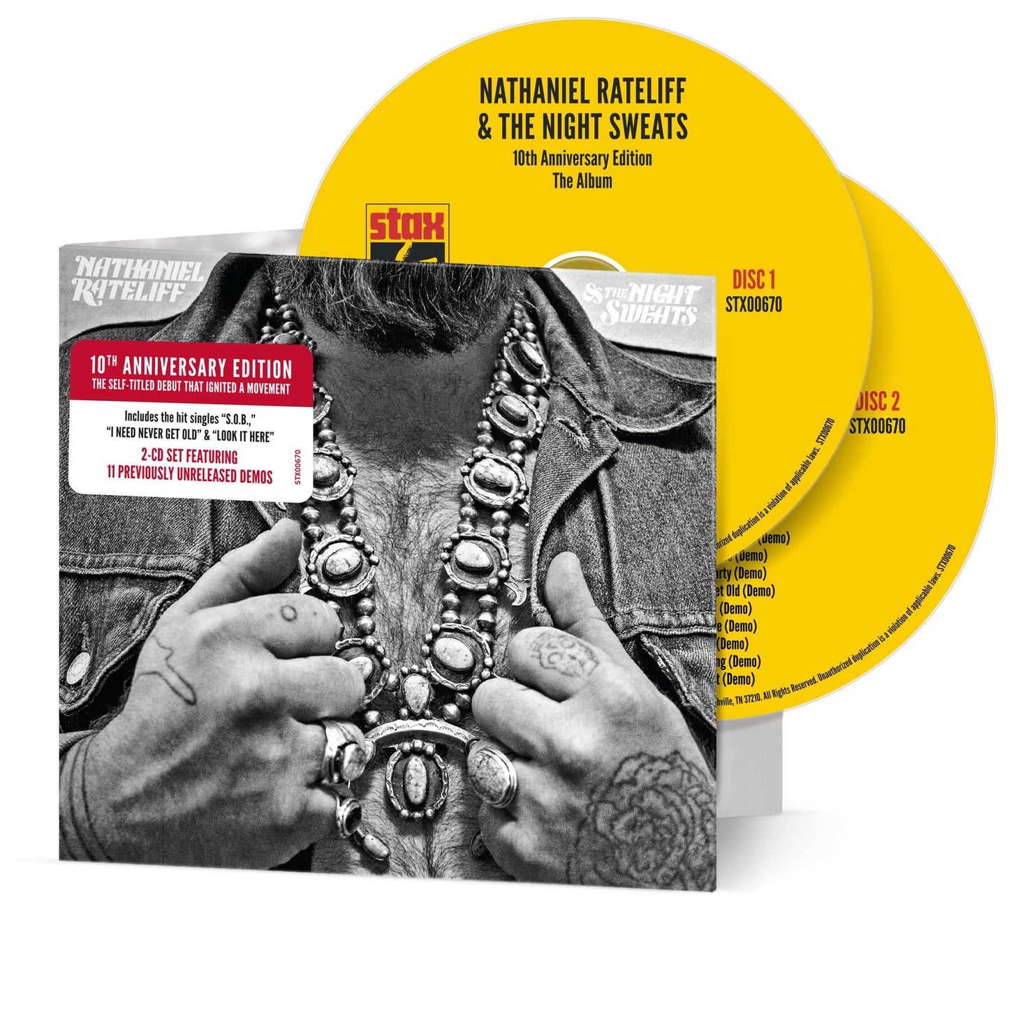 Nathaniel Rateliff And The Night Sweats - Nathaniel Rateliff & the Night Sweats (10th Anniversary Edition) - Double Cd