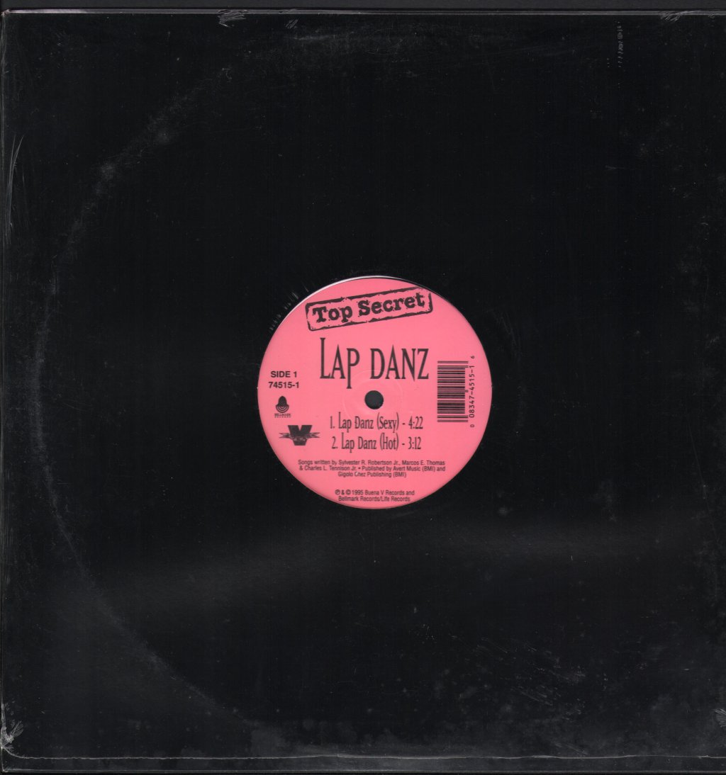 Top Secret - Lap Danz - 12 Inch